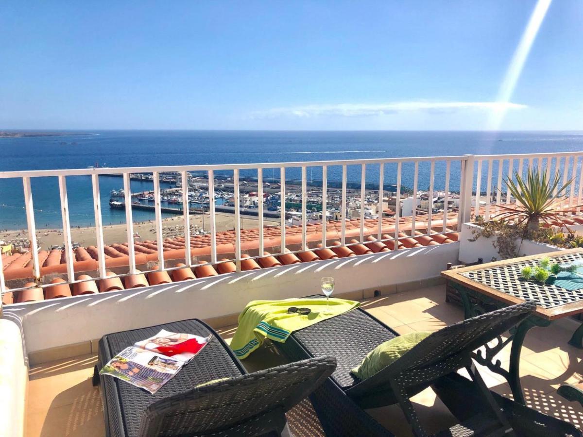 Appartamento Amazing Sea Views In Cactus Blanco Los Cristianos  Esterno foto