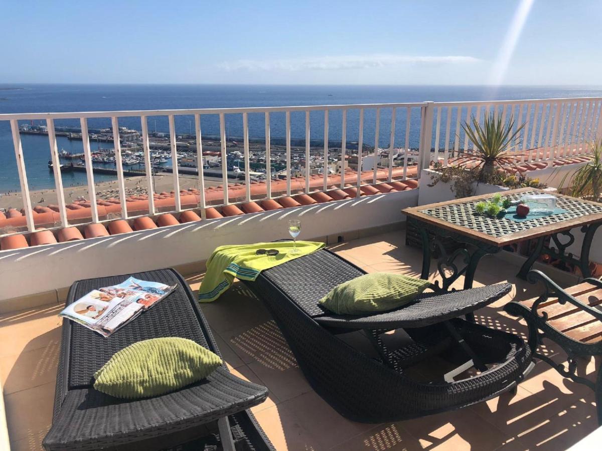 Appartamento Amazing Sea Views In Cactus Blanco Los Cristianos  Esterno foto