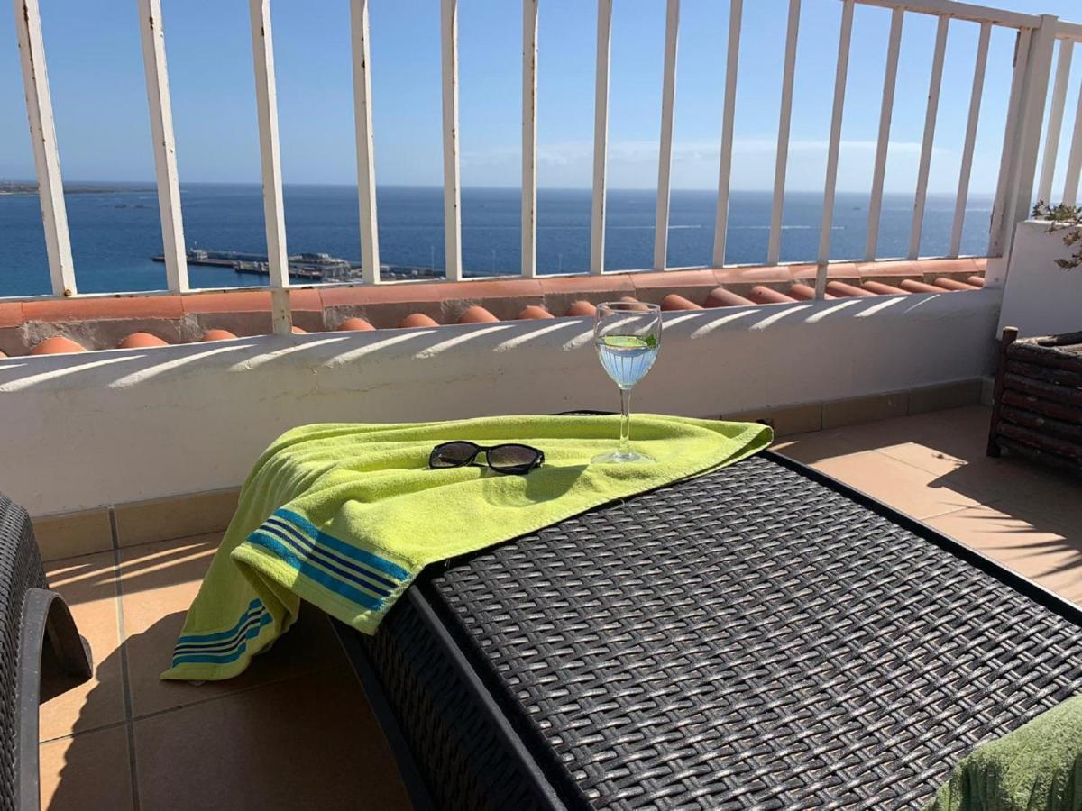 Appartamento Amazing Sea Views In Cactus Blanco Los Cristianos  Esterno foto