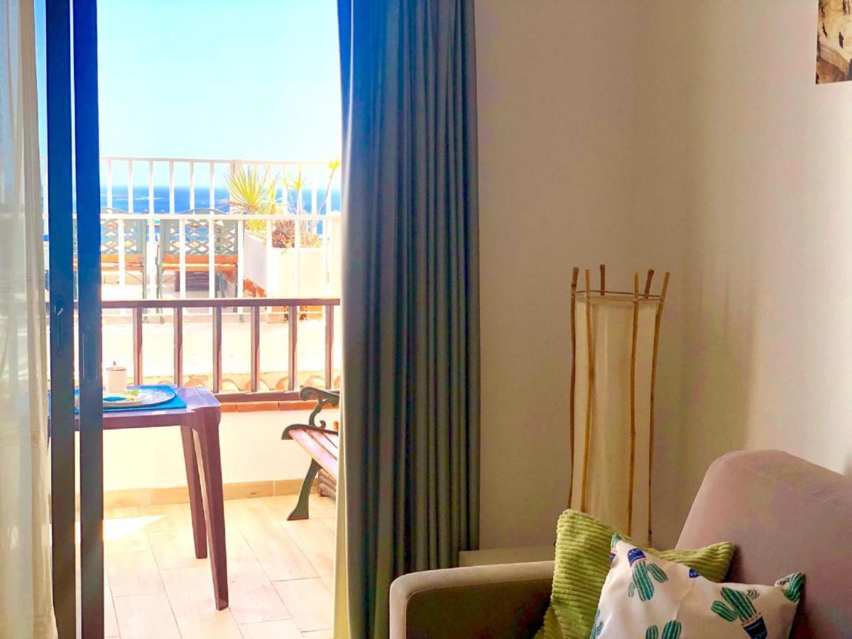 Appartamento Amazing Sea Views In Cactus Blanco Los Cristianos  Esterno foto